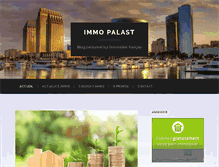 Tablet Screenshot of immo-palast.com
